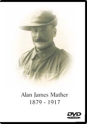 DVD Box - The Burial of Pte Alan Mather.