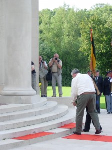 The Last Post Ceremony at the Ploegsteert Memorial