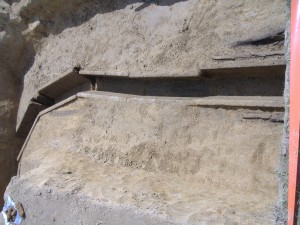 concrete drain or conduit